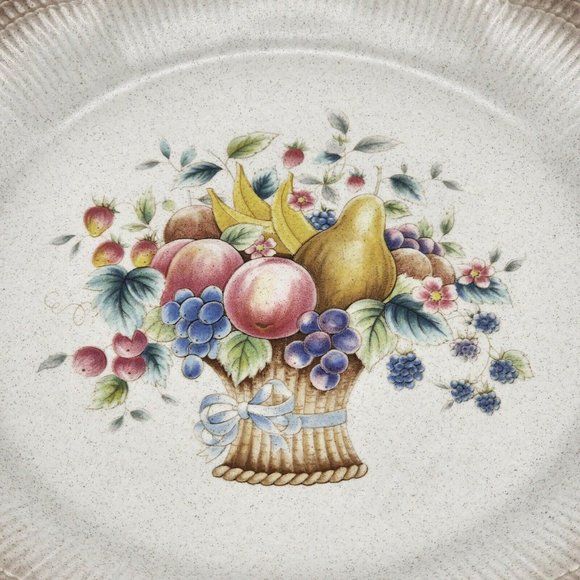 Mikasa Grand Manner Welcome Round Chop Plate Platter 12 7/8 in - Picture 3 of 4